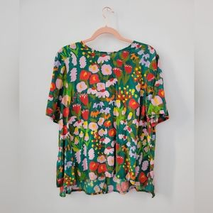 Variety Hour Swing Top in Wildflower Size L